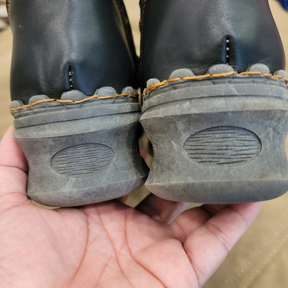 TMA Eyes Washed Leather Lace-up Boots - sz 38 EU / 7.5 US - Picture 6 of 13